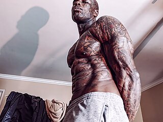 Big Black Hairy Cock Worship Hallelujah Johnson (Hershey Skor With Almonds) free video