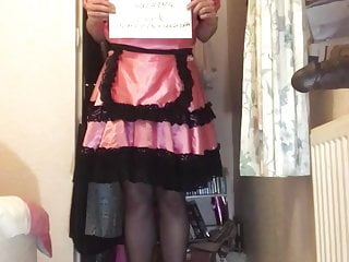 Humiliated Pink Sissy Maid Cock Sucker Recorded free video