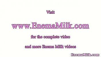 Lesbian Enema Milk Lover Enjoy Colonique free video