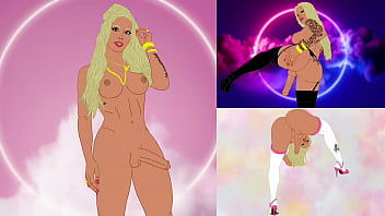 The Ultimate Cartoon Compilation Of Big Booty Trannys Becoming Toons - Cocks & Ass Cheeks, Perfect Combination free video
