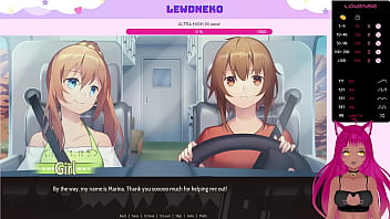 Vtuber Lewdneko Plays Highway Blossoms Part 1 free video