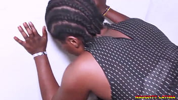 African Cheating Hunter's Wife Caught Fucking A Ghetto Pornstar In An Uncompleted House free video