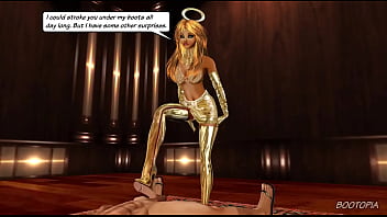 Animated Bootjob Blowjob Pov Cfnm - Angel In Crotch High Boots free video