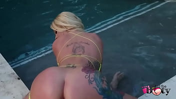 Behind The Booty Pawg Paris Banks Oiled And Fucked Bts Pawged free video