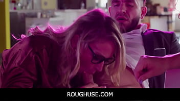 Roughuse - Watching His Office Crush Being Free Used free video