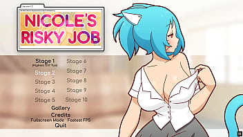 Nicole Risky Job [Hentai Game Pornplay ] Ep.2 Fondling Tits To Attract More Customers free video