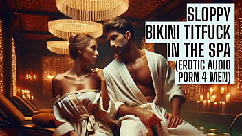 Hot Girl Gives You A Sloppy Bikini Titfuck (Erotic Audio Porn 4 Man) free video